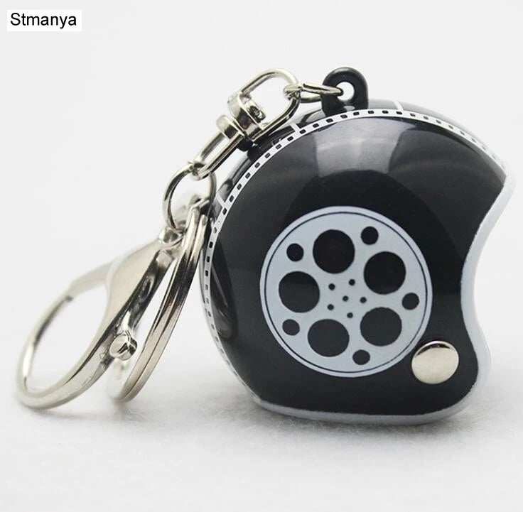 Safety Helmet Car Keychain