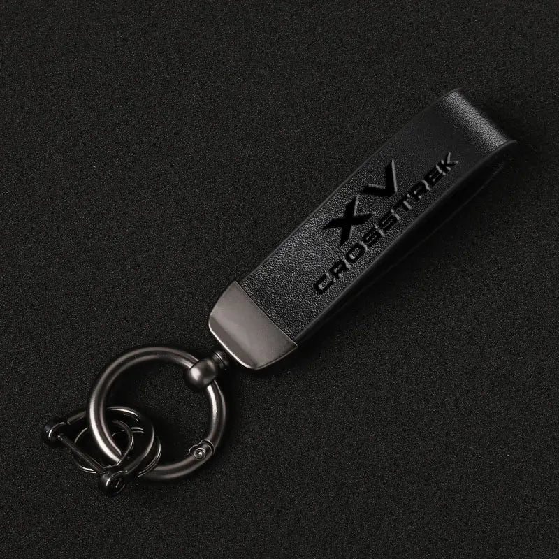 Subaru XV Leather Keychain