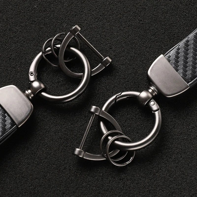 Honda Carbon Fiber Keychain
