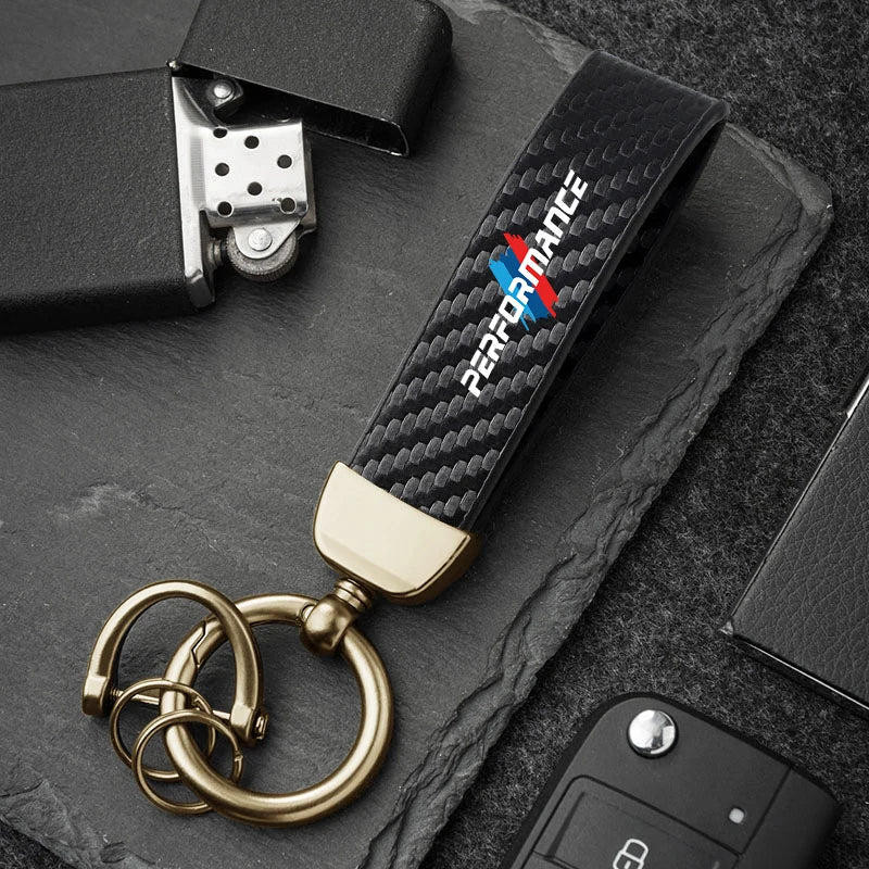 BMW Carbon Fiber Keychain