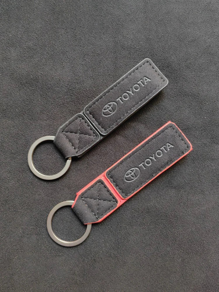 Toyota Leather Keychain
