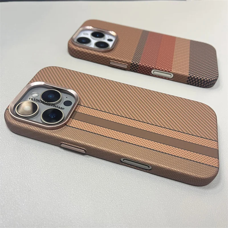 Luxury Carbon Fiber Magsafe IPhone Case