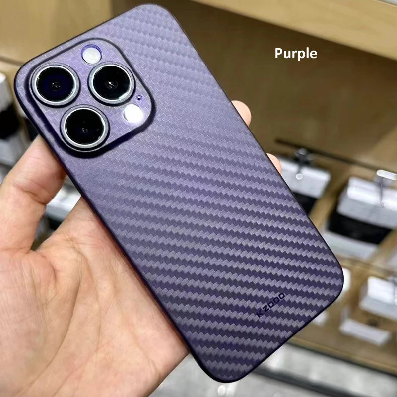 Luxury Carbon Fiber Magsafe IPhone Case