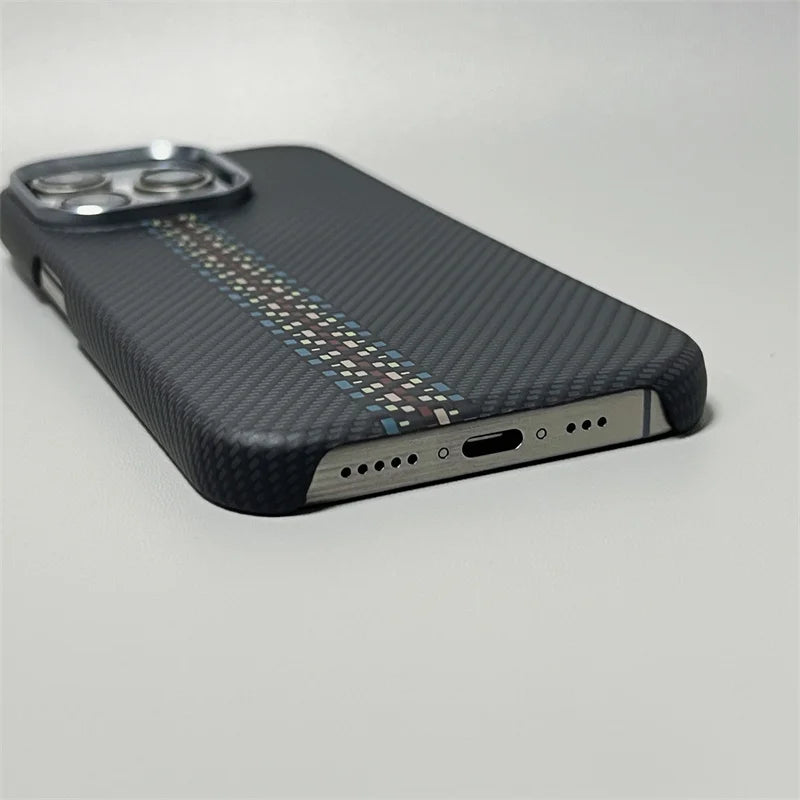 Luxury Carbon Fiber Magsafe IPhone Case