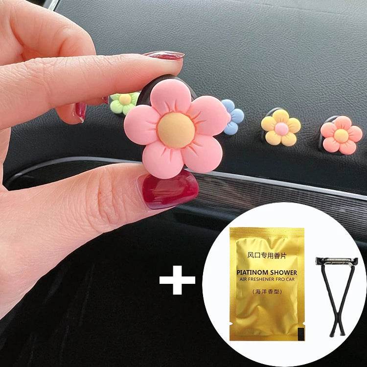 Cute Flower Car Air Freshener Aromatherapy