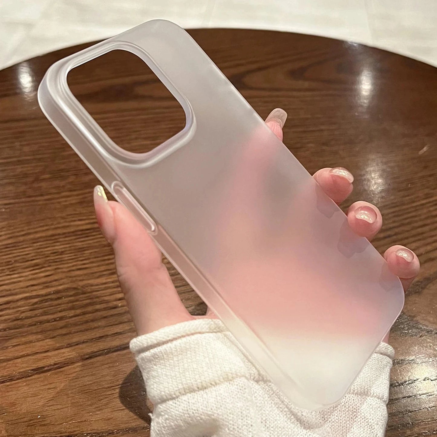 Matte Clear iPhone Case