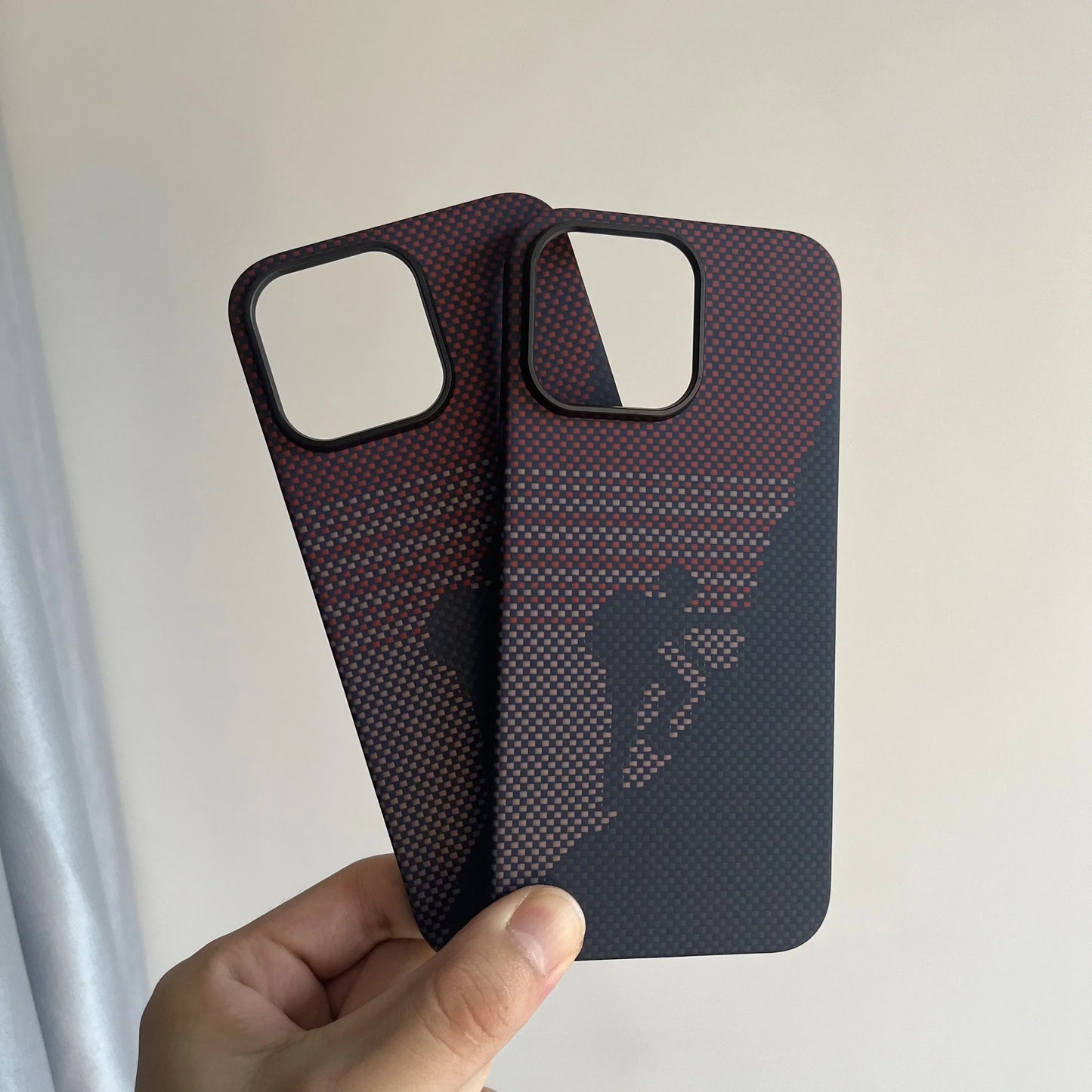 Luxury Hard Carbon Fiber Magsafe IPhone Case