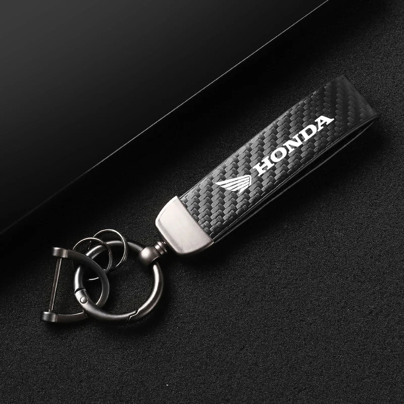 Honda Carbon Fiber Keychain