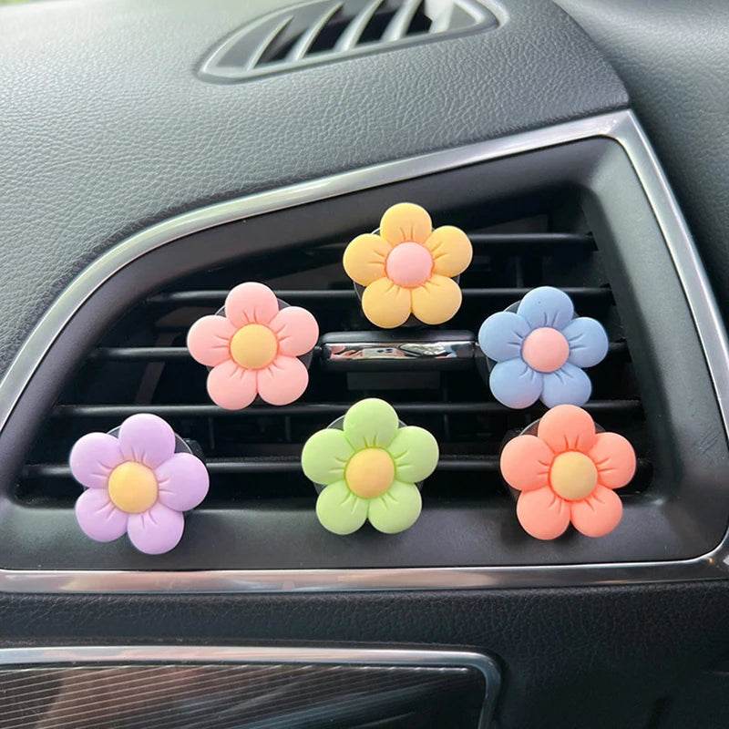 Cute Flower Car Air Freshener Aromatherapy