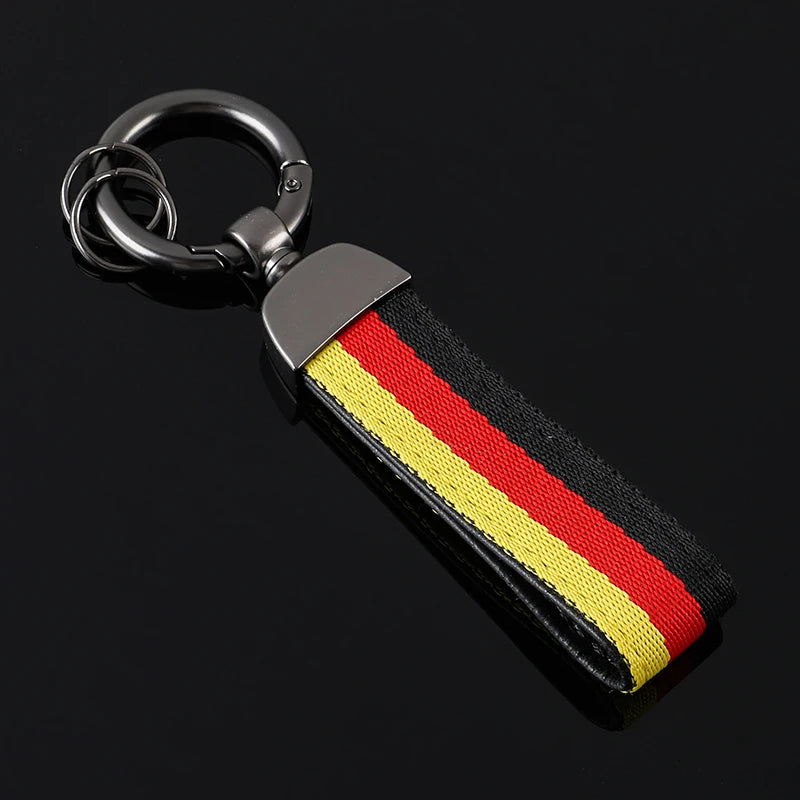 Metal Flags Keychain