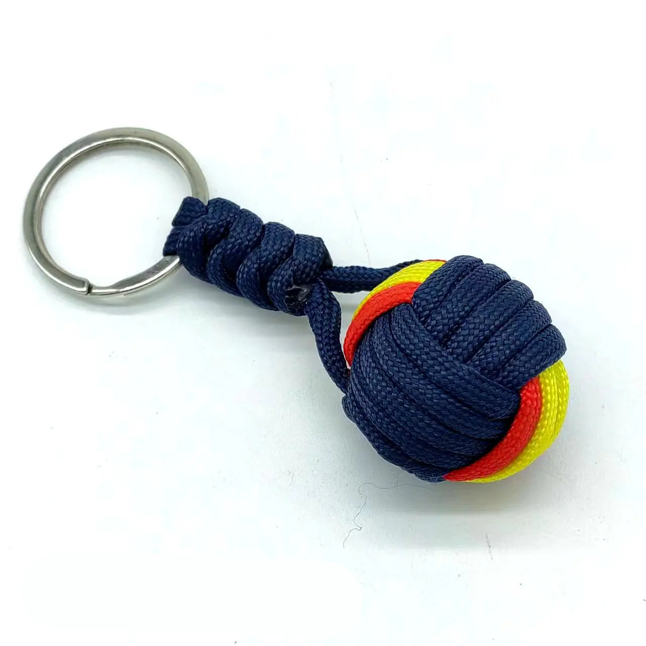 Woven Rope Ball Keychain
