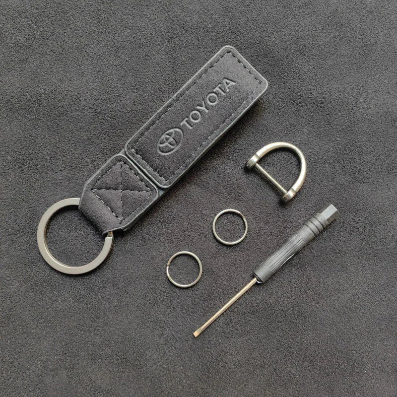 Toyota Leather Keychain