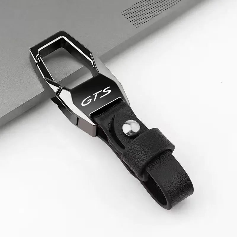 GTS Leather Keychain