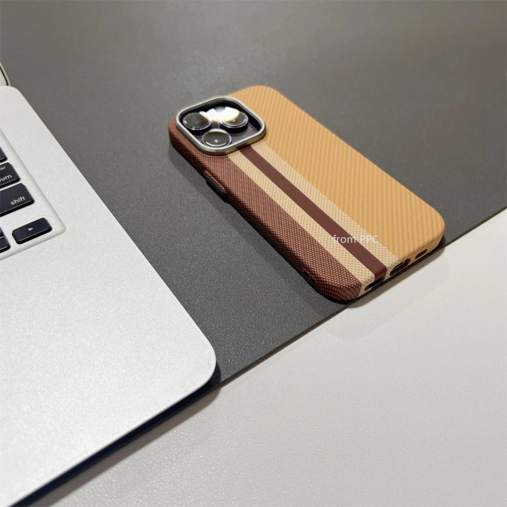 Luxury Carbon Fiber Magsafe IPhone Case