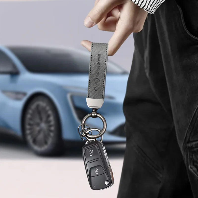 Land Rover Carbon Fiber Keychain