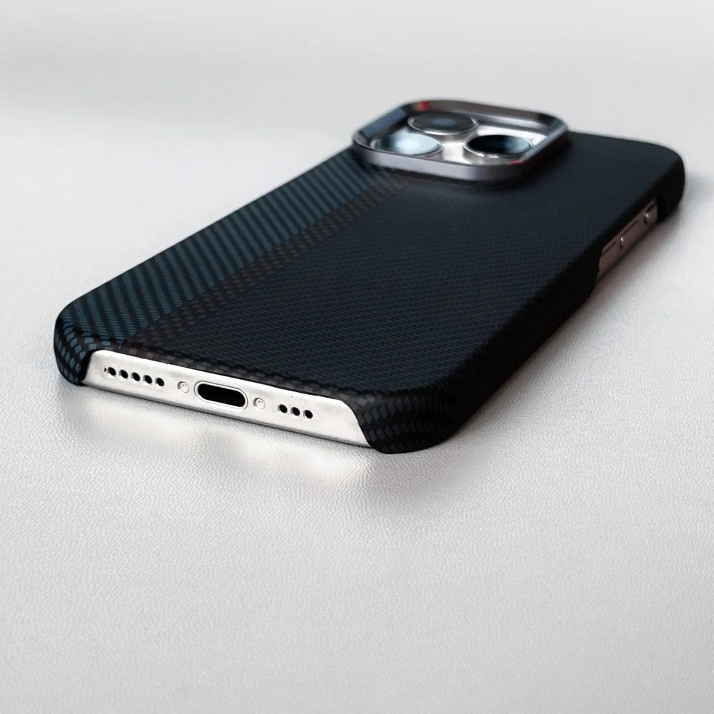 Luxury Carbon Fiber Magsafe IPhone Case