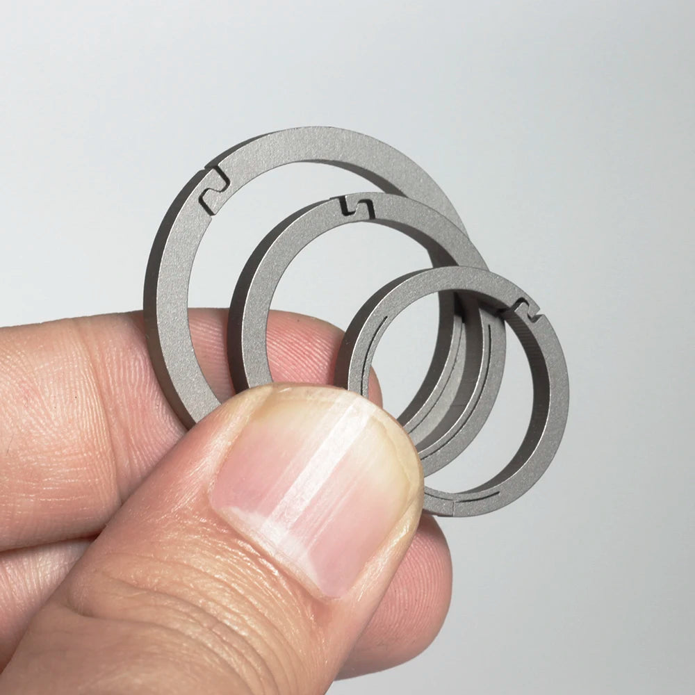 Titanium Keyring