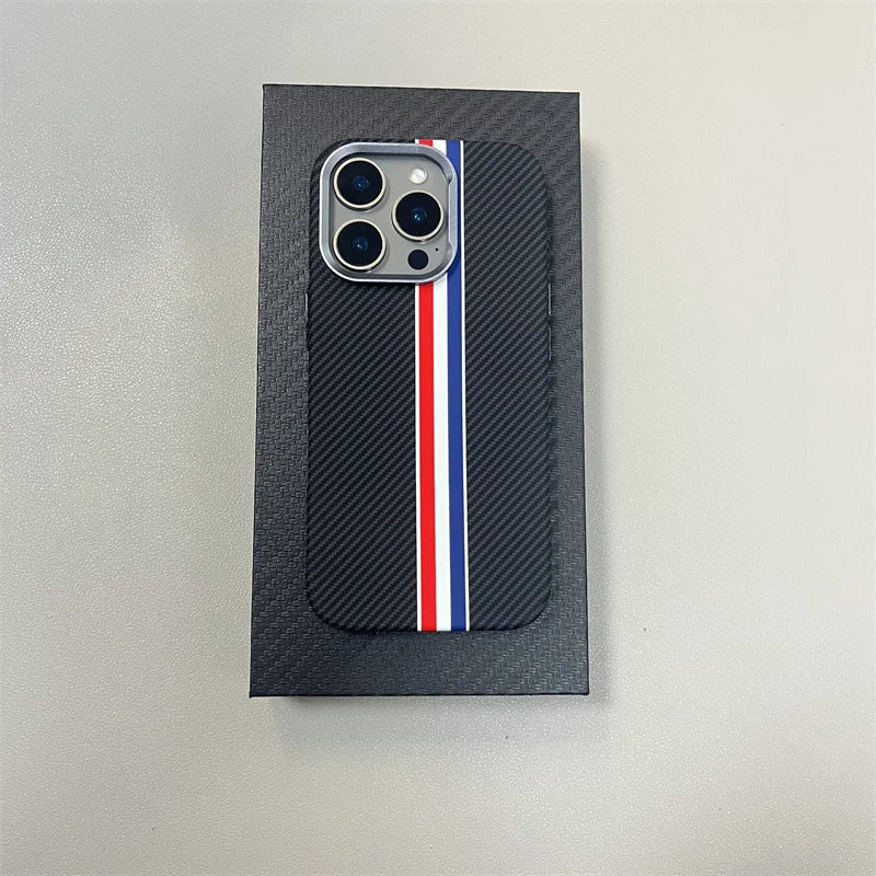 Luxury Carbon Fiber Magsafe IPhone Case