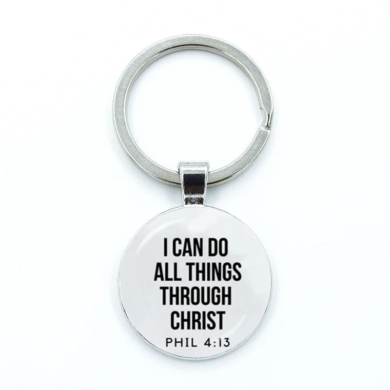 Bible Verse Keychain