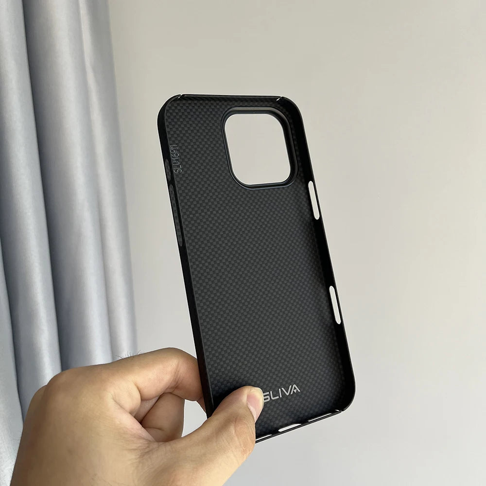 Luxury Hard Carbon Fiber Magsafe IPhone Case