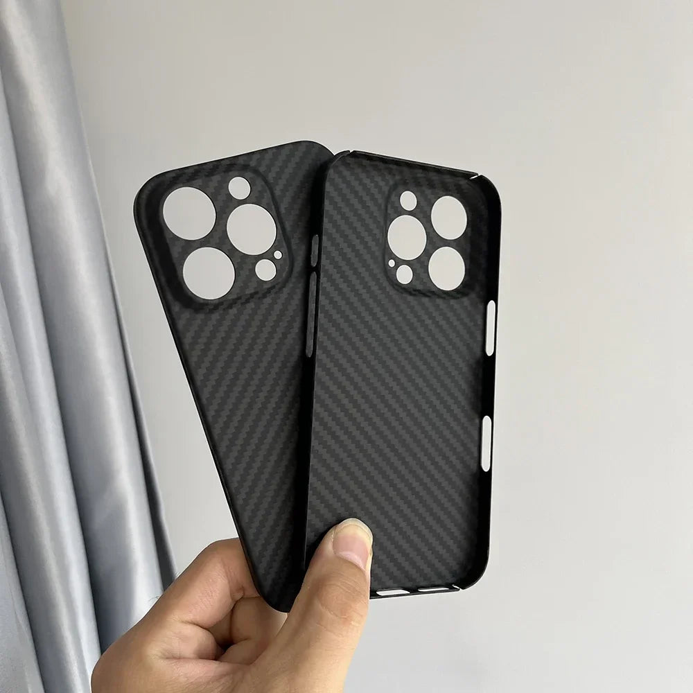 Luxury Hard Carbon Fiber Magsafe IPhone Case