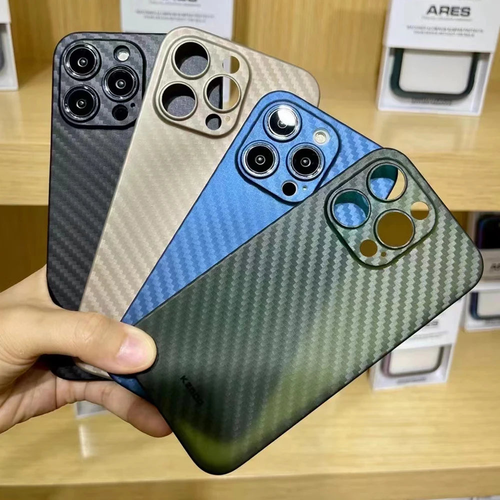 Luxury Carbon Fiber Magsafe IPhone Case