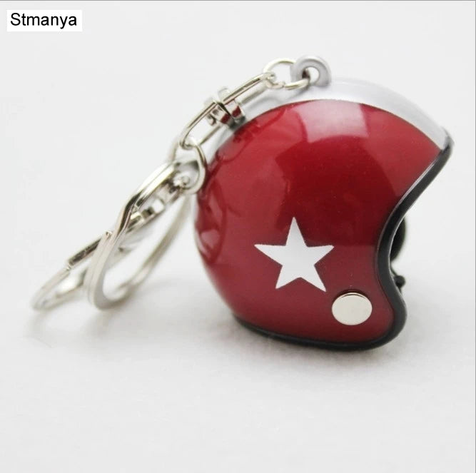 Safety Helmet Car Keychain