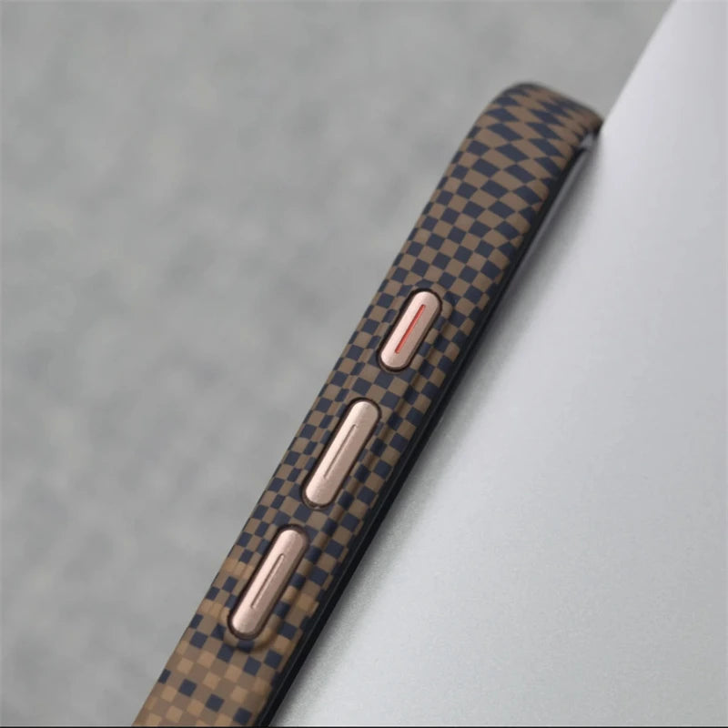Luxury Carbon Fiber Magsafe IPhone Case