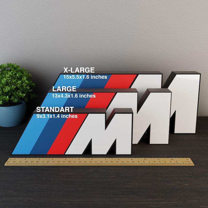 BMW M POWER LED Logo