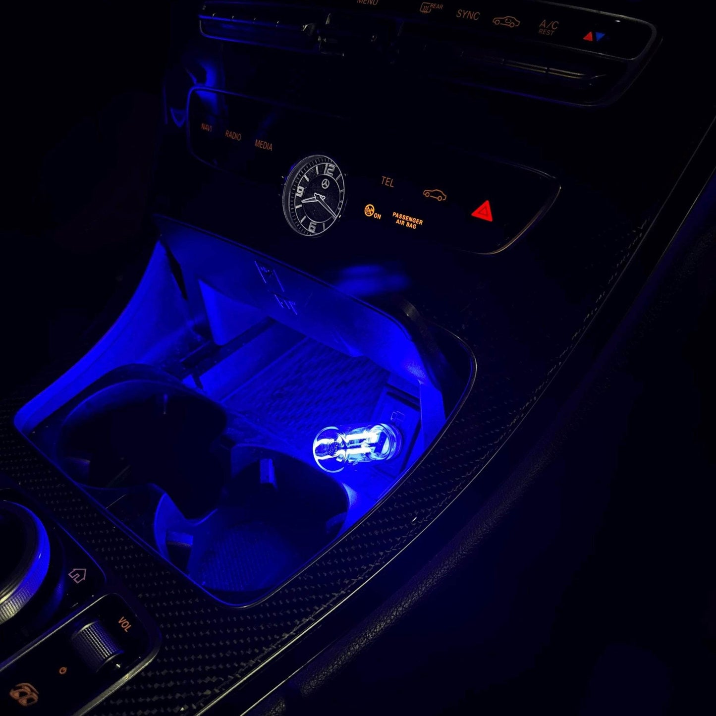 USB Touch LED Car Light