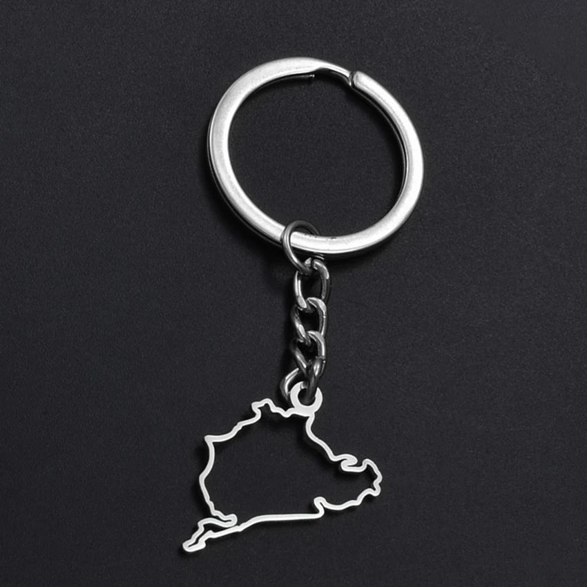 Nürburgring Metal Keychain