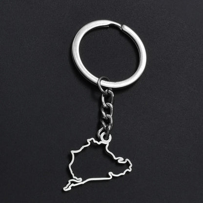 Nürburgring Metal Keychain