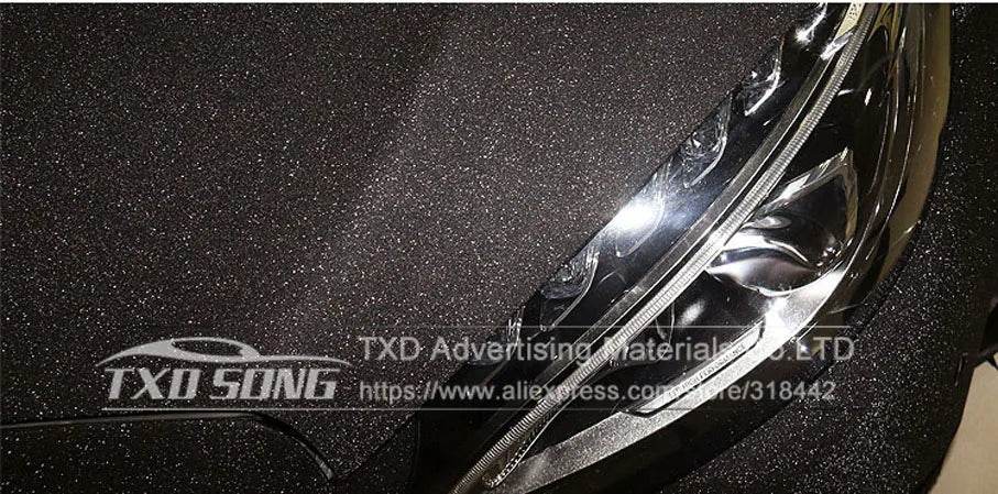 Premium Black glitter Vinyl