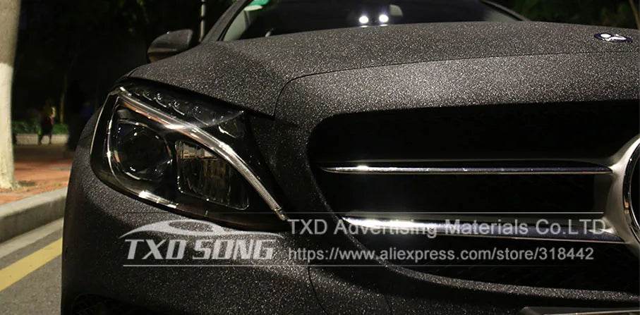 Premium Black glitter Vinyl