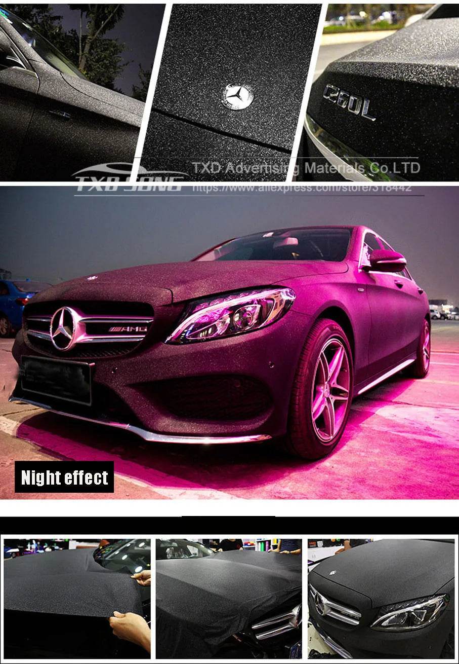 Premium Black glitter Vinyl