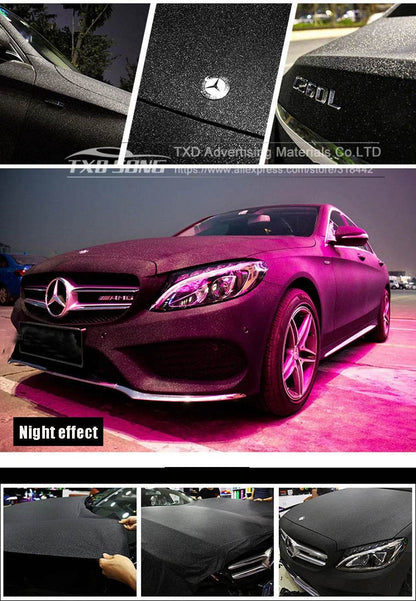 Premium Black glitter Vinyl
