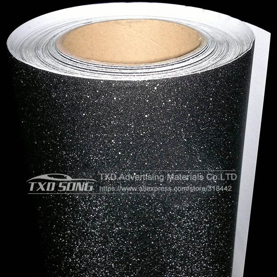 Premium Black glitter Vinyl