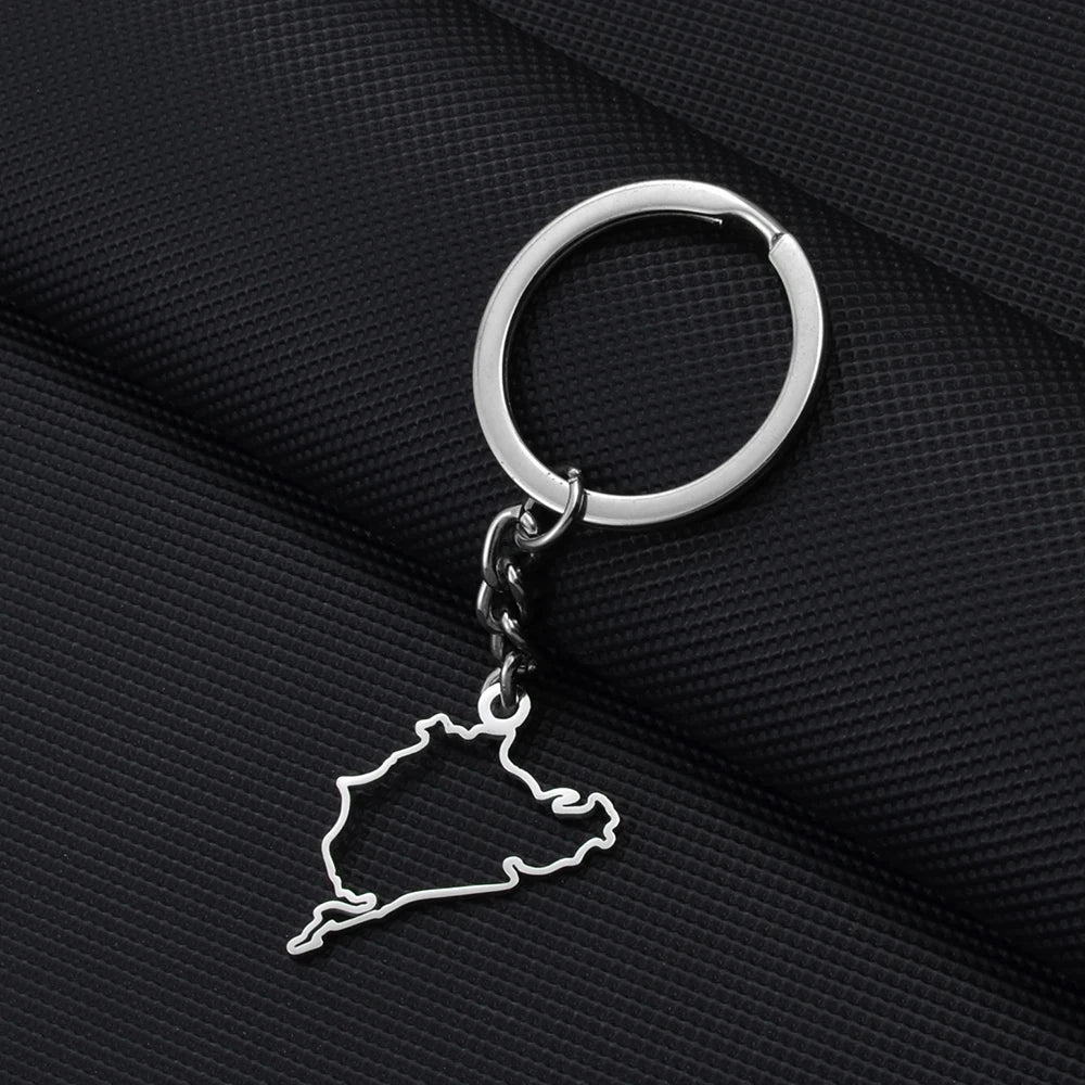 Nürburgring Metal Keychain