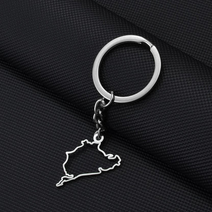 Nürburgring Metal Keychain
