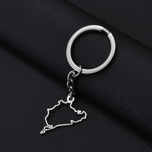 Nürburgring Metal Keychain