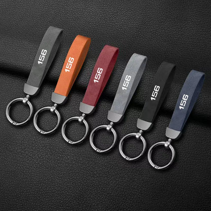 Alfa Romeo Leather Keychain
