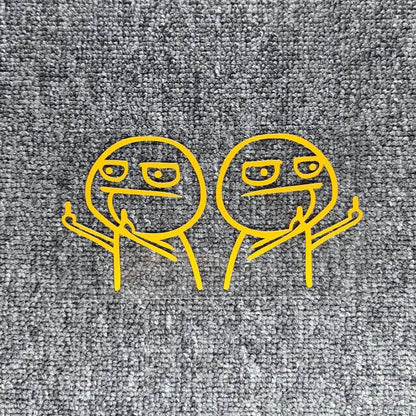 Middle Finger Stickers