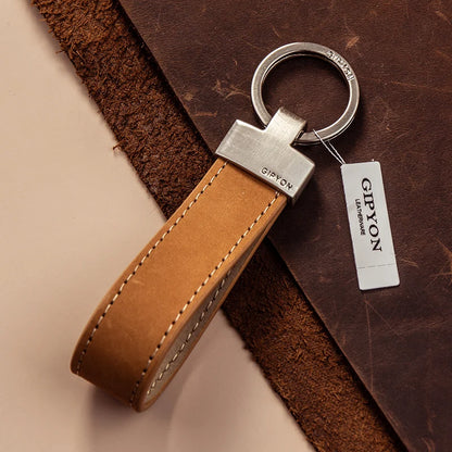 Cow Leather Keychain