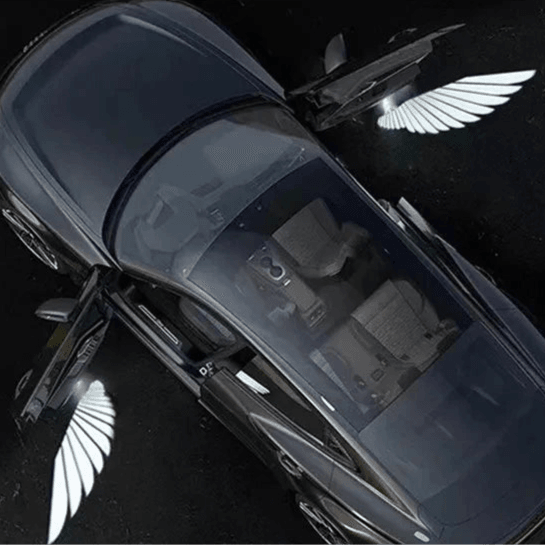 Angel Wings Welcome LED