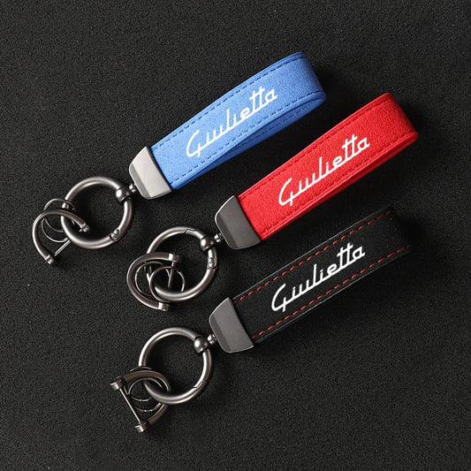 Alfa Romeo Giulietta Leather Keychain