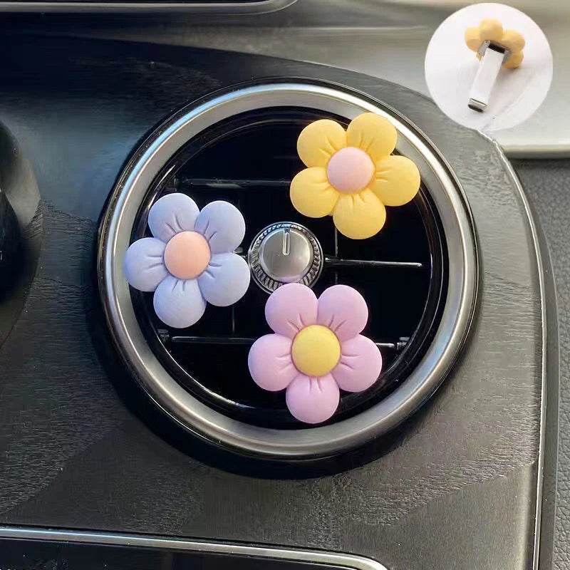 Cute Flower Car Air Freshener Aromatherapy