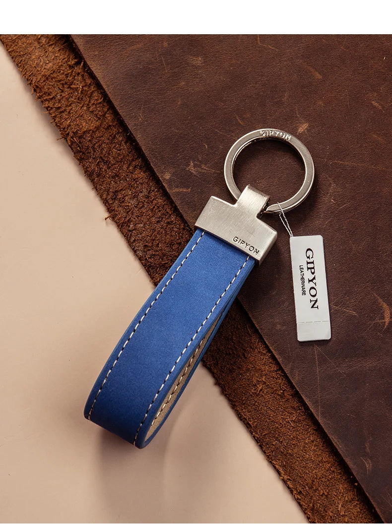 Cow Leather Keychain