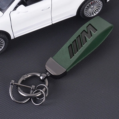 BMW M Luxury Leather Keychain