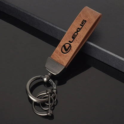 Lexus Leather Keychain