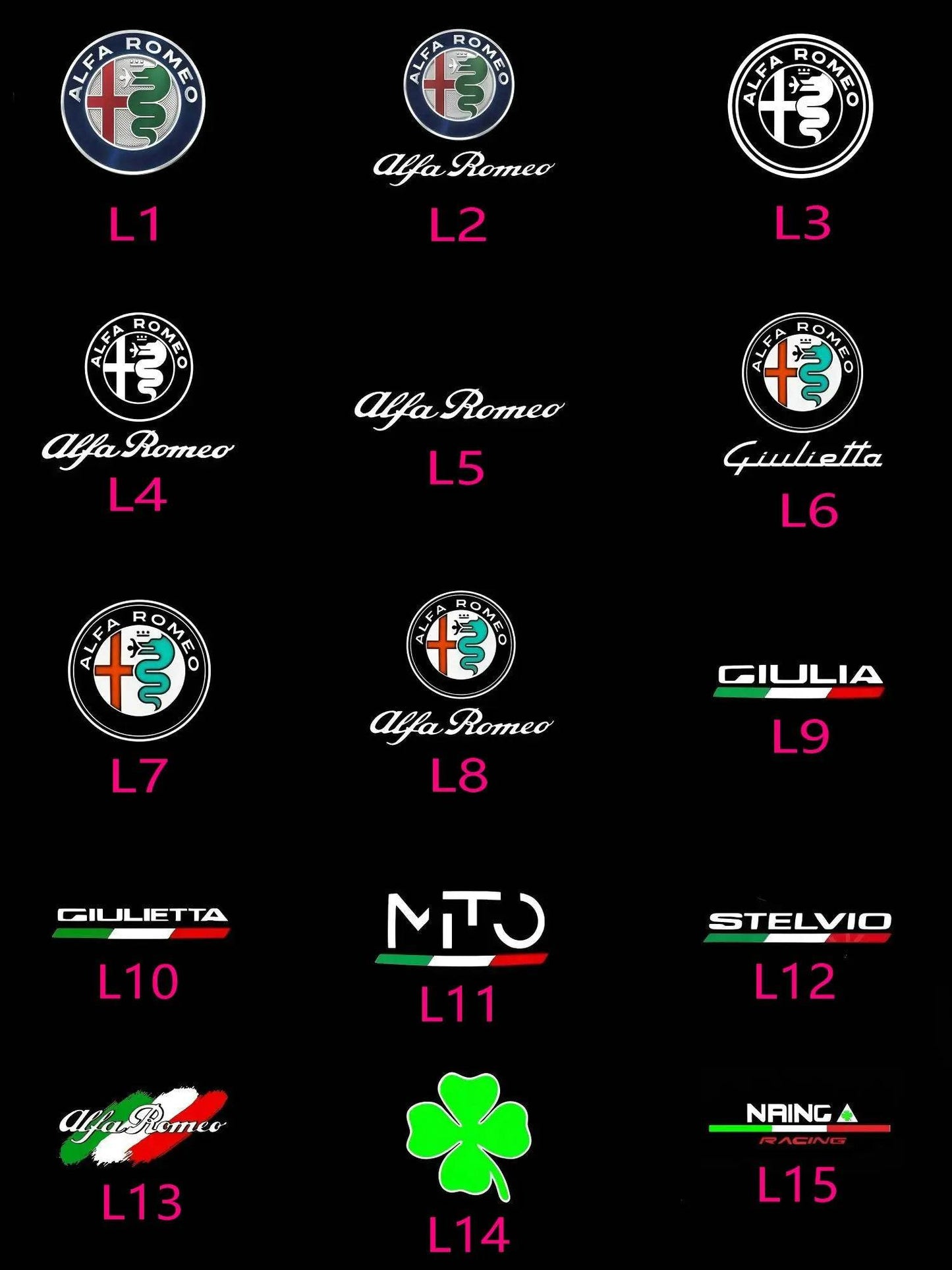 Alfa Romeo Welcome LED